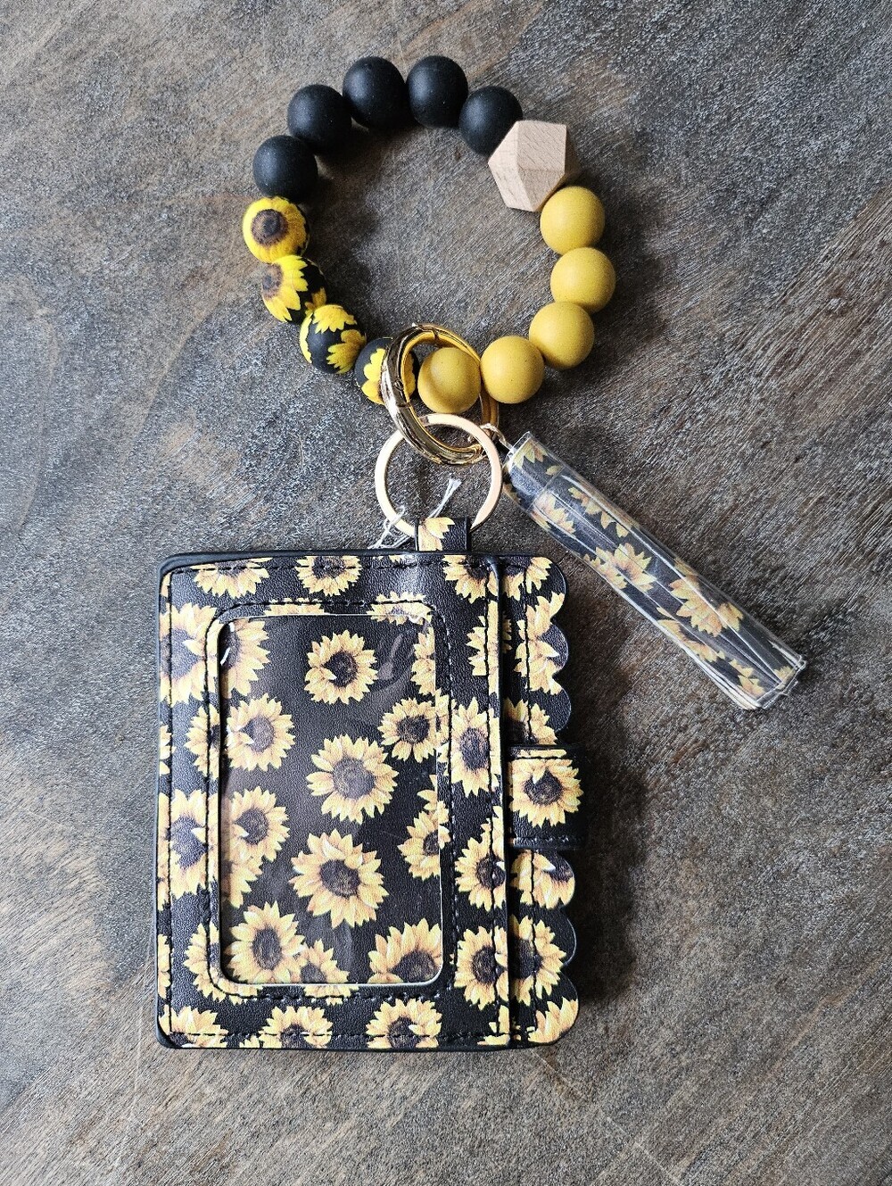 NWT Sunflower Wallet Wristlet